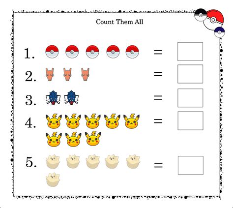 pokemon maths worksheets|Pokemon Math .